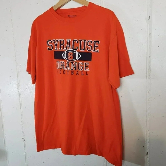 Syracuse Orange Champion L orange T-shirt - Picture 2 of 4